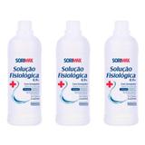 Farmax Soro Fisiológico 240ml (Kit C/03)