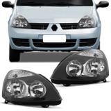 Farol Clio 2003 2004 2005 2006 2007 2008 2009 2010 2011 2012 Máscara Negra Foco Duplo - Prime