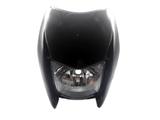 Farol Completo Com Carenagem Preta Motos Nxr150 Bros 2009 A 2011 / Nxr 125 Bros 2013 Marca Foco
