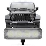 Farol de Milha Auxiliar Slim Power Universal 4 LEDs 1W 12V Luz Branca Autopoli