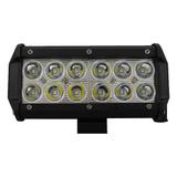 Farol de Milha LED 36W 6000K 12V/24V Bivolt 12 LEDs Retangular Universal - Tiger