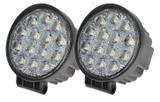 Farol de Milha LED 42W com 14 LEDS 12v / 24v ( 11,5 cm ) - O Par - Orion