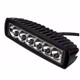 Farol De Milha Universal 18w 12/24v Longa Distância off road carro moto 6 Leds - Led car