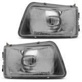 Farol Del Rey Belina 1985 a 1991 Corcel II 1985 a 1986 Pampa 1985 a 1997 Foco Simples Cromado - Rcd