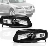Farol gol g4 power aro cromado - Sbc peças