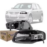 Farol Gol Parati Saveiro G4 06 a 10 11 2012 2013 2014 Simples Máscara Negra Original (Arteb) Esquerd