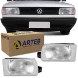 Farol Gol Parati Voyage 1991 1992 1993 1994 1995 Saveiro 1991 a 1997 G1 Foco Simples Original Arteb