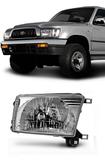 Farol Hilux Pickup 2002 2003 2004 e SW4 1992 1993 1994 1995 Foco Simples - Toyota