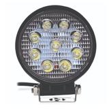 Farol Milha 9 Led 27W Bivolt 12V/24V Ip68 - Mrmk