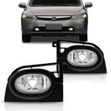 Farol Milha Auxiliar Honda New Civic 2006 2007 2008 - Sp acessórios