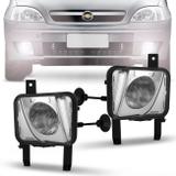 Farol Milha Corsa Sedan Hatch Meriva 2003 a 2012 Montana 2003 a 2010 Auxiliar Neblina - Prime