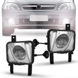 Farol Milha Corsa Sedan Hatch Meriva 2003 a 2012 Montana 2003 a 2010 Auxiliar Neblina - Prime