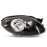 Farol Novo Palio G5 evo 2012 2013 2014 mascara negra - Cabeça car