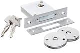 Fechadura Auxiliar Tetra Quadrupla Inox - 2 Chaves - Land