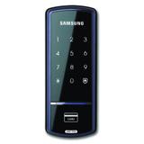 Fechadura Digital Shs-1321 Samsung Inteligente para 20 cartões