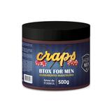 Felps Men Btox For Men Progressiva Masculina em Massa Craps 500g - P - Felps profissional