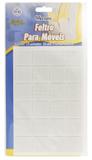 Feltro Para Móveis Quadrado Branco 24 Pçs 30 mm Western