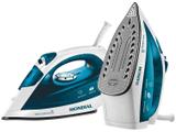 Ferro de Passar a Vapor e a Seco Mondial NF-34 - Branco e Azul