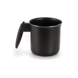 Fervedor Antiaderente em Alumínio 14cm Preto - Casa etna
