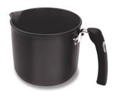 Fervedor Tramontina Mônaco Alumínio Antiaderente Preto 14cm 1,9L