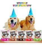 Festa Pet Para Cães Kit Festa 12 Unidades Petiscos Variados - Petitos