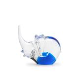 Figura Animal Elefante Água-marinha - Cristais cadoro