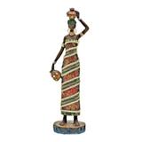 Figura de resina- africana - 34 cm - Btc decor