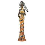Figura de resina- africana cabeluda - 26 cm - Btc decor