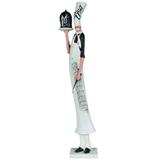 Figura de resina cozinheiro - Btc decor