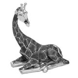 Figura de resina para ornamentacao girafa - Btc decor