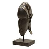 Figura decorativa de cabeca africana - Btc decor