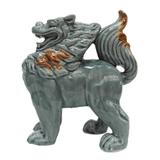 Figura decorativa de ceramica 23,5cm x 15cm x 26,5cm - Btc decor