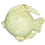 Figura decorativa de ceramica - peixe - Btc decor