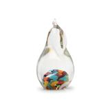 Figura Pêra Multicor Colorido - Cristais cadoro