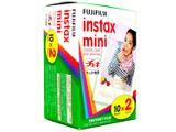 Filme Instantâneo Fujifilm Instax Pack 20 Unidades - para Fuji Instax Mini 7S e Instax Mini 8