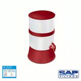 Filtro de Água Compacto com Vela Cerâmica Vermelho Sap Filtros