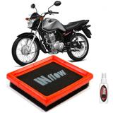 Filtro De Ar Esportivo Inflow Honda Cg125 Fan Mhpf1000