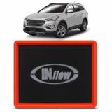 Filtro de Ar Esportivo Inflow Inbox Hyundai Sonata Azera Santa Fe Kia Sorento Sportage HPF8450