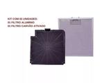 Filtro de Carvão Ativado + Tela Filtrante p/ Coifa Fogatti Slim ( Modelo Novo )