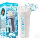 Filtro Purificador de Água Aquafresh Clear 10" Carbon Block - Policarbon