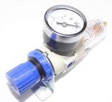 Filtro Regulador De Pressao Com Manometro E/S Rosca 1/4" Bsp - Universal