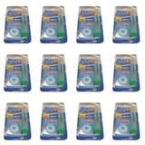 Fiodent Dentlimp Fio Dental 50m + Escova Dental P/ Viagem Macia (Kit C/12)