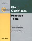 First certificate practice tests - without answer key - Cengage elt