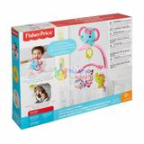 Fisher-Price Móbile Musical 3 em 1 Amiguinhas Animadas Rosa - Mattel