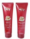 Fit Cosmeticos Liso Fácil Shampoo e Condicionador Manutenção do Liso - Fit cosmetics