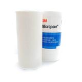 Fita Adesiva Micropore 3M 100mmX10m Branco- 06 unidades