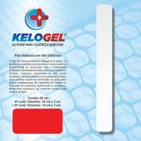 Fita em gel de silicone para cicatriz 3x50cm( 1 fita 35cm + 1 fita 35cm ) kelogel