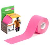 Fita Kinésio Bandagem Adesiva Tmax - Rosa - Bioland