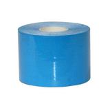 Fita Kinesio Tape Adesiva 5.0 por 500cm 80g Odin Fit Azul Claro