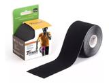 Fita Knesio Bandagem Elastica Barato Tmax 5m X 5cm Preto - Bioland